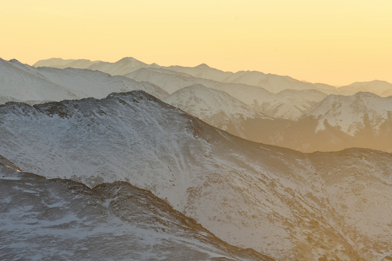 Rugged Alaskan mountain landscape